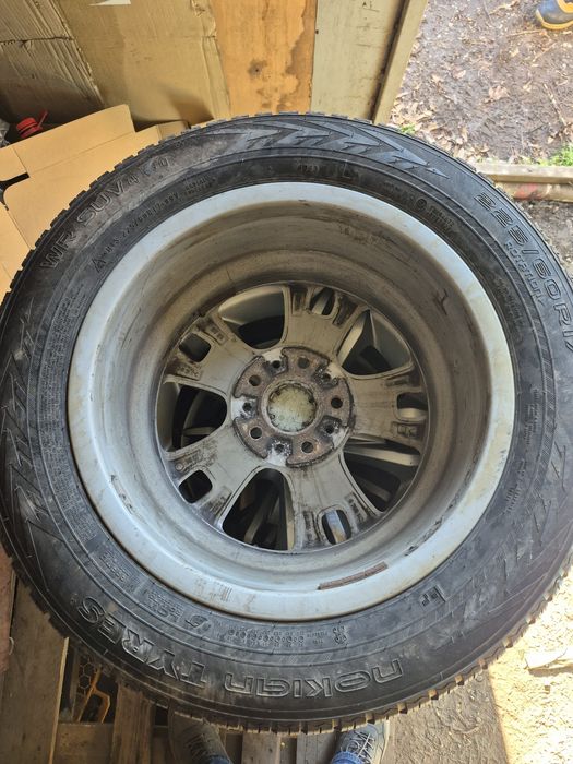 Jante aliaj 17 " BMW cu anvelope iarna 225/60/17