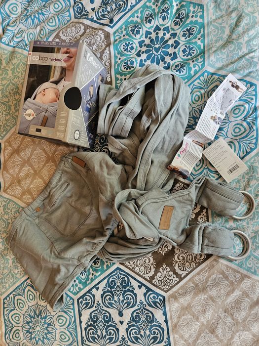 Продавам изключително запазен слинг Caboo organic