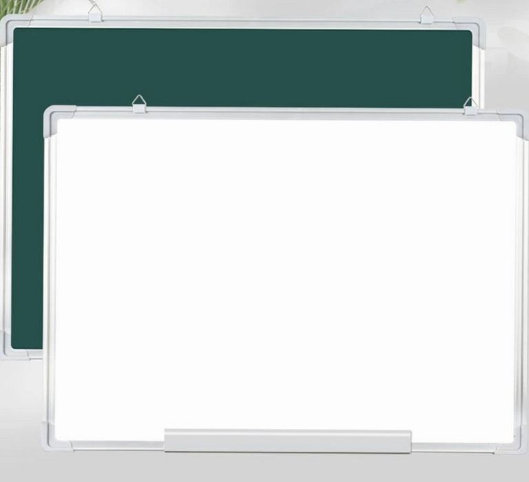 Магнитная маркерная и меловая доска 120x200 см напольная мобильная