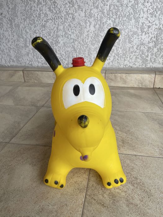 Надувная собачка - попрыгун