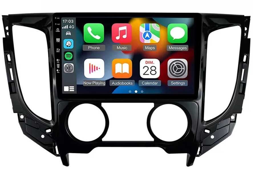 Мултимедия за Mitsubishi Triton L200 Двоен дин Навигация плеър Android