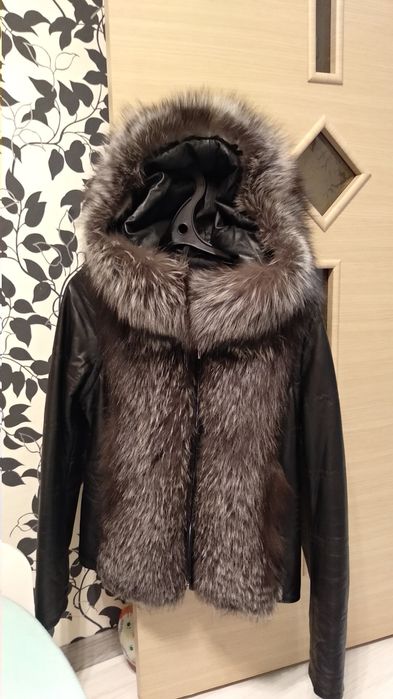 Куртка-шуба чернобурка