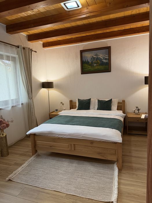 Cabana premium cu jacuzzi si parau pe teren