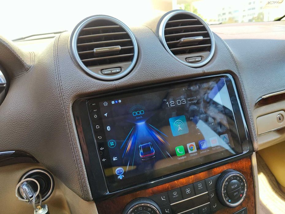 PROMO–Navigatie Android 15 Mercedes ML/GL W164 X164 – CarPlay QLED DSP - Camera Marsarier Cadou