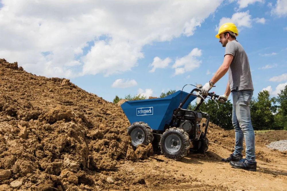 Roaba cu motor 4x4 scheppach Dp3000