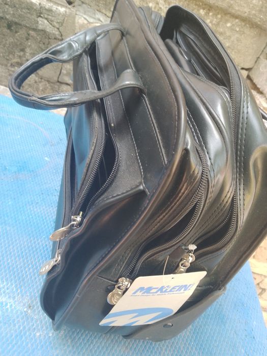 McKlein USA-кожена пътна чанта за лаптоп -органайзер