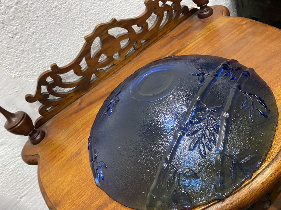 Италианска фруктиера  от цветно стъкло