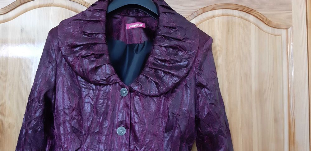 Кожено САКО/ЯКЕ на JUNONA Fashion! НОВО! Стилно и Кокетно!