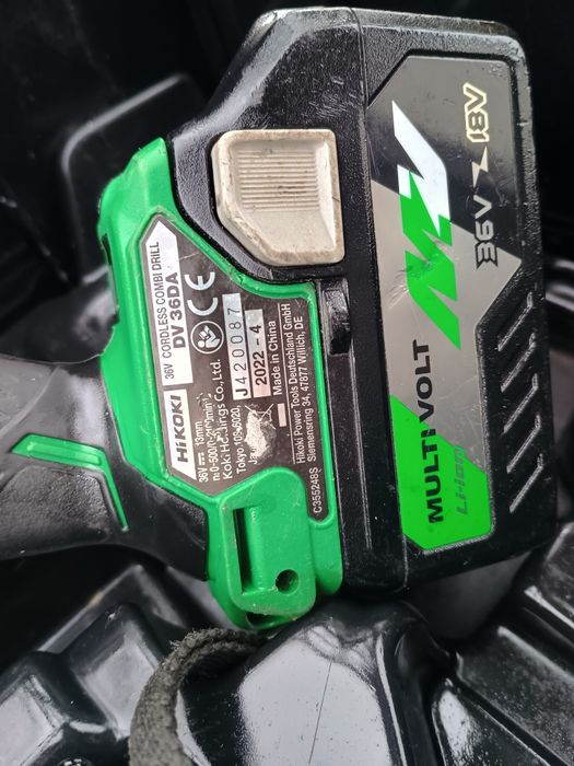 Filetanta hikoki dv36da , baterie 5 ah,cutie,incarcator
