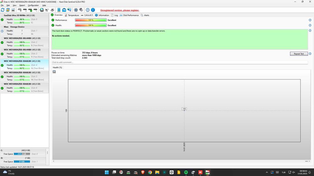 WD GREEN/BLUE/ENTERPRISE HDD 3.5 500GB - / Хард диск за компютър