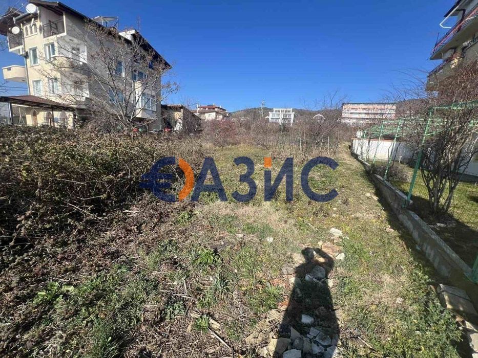 Парцел в регулация, Свети Влас, м. Инцараки, България - 594 кв. м.,