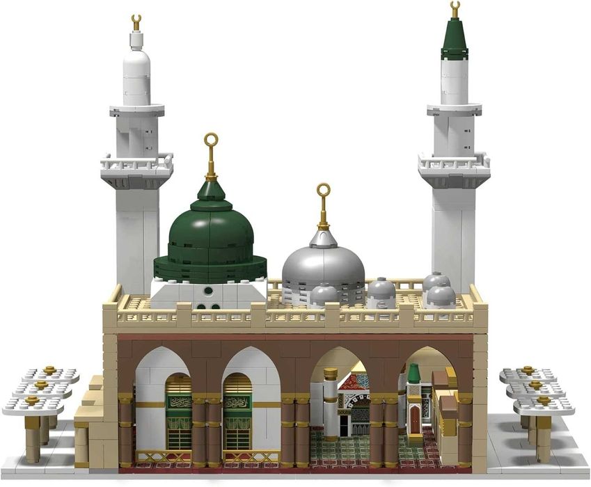 DEENBLOCKS™ Джамия Набави | Образователна ислямска играчка с блокчета