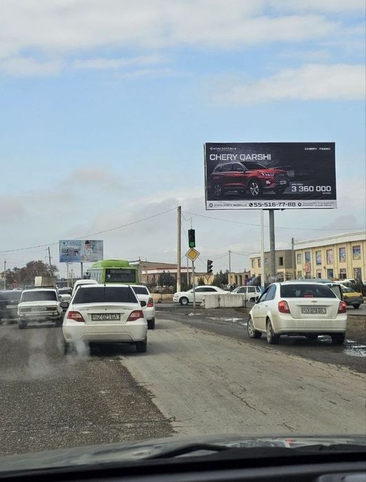 Qarshi/Карши/Наружная реклама/Ташки реклама /Bilbord/Билборд