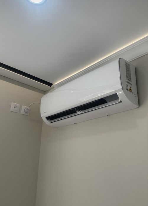 Установка кондицонеров - с пылесосом