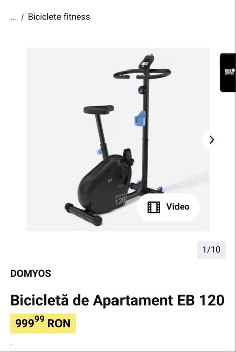 Bicicletă de Apartament EB 120