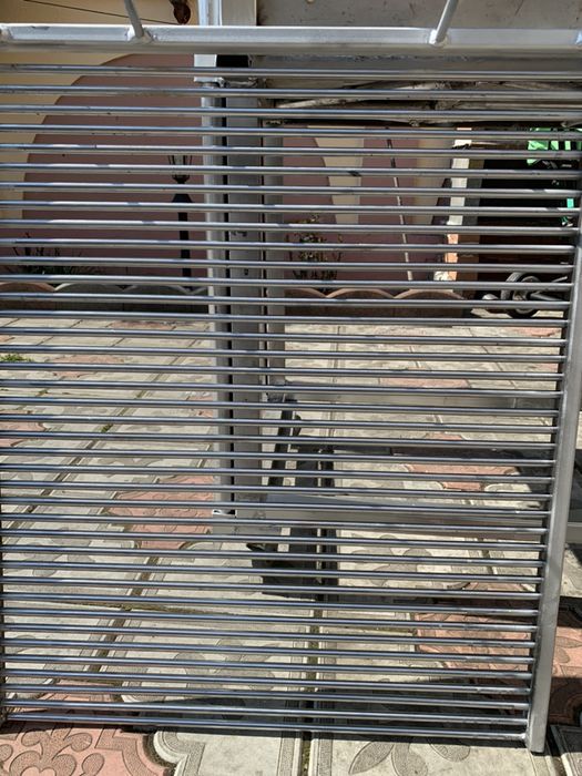 Grătar inox alimentar cu rotisor