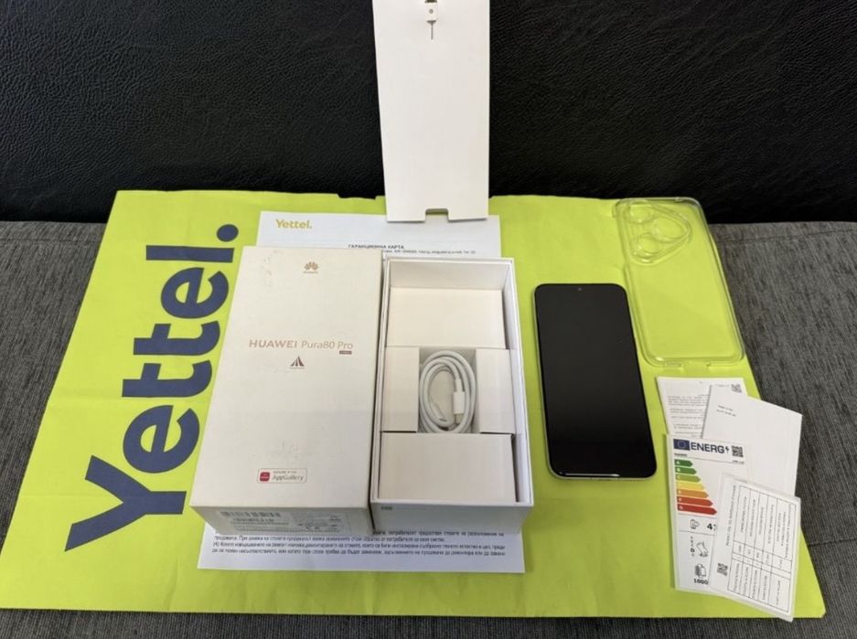 КАТО НОВ 512GB Huawei Pura 80 Pro Yettel Гаранция 2028 White | Бял