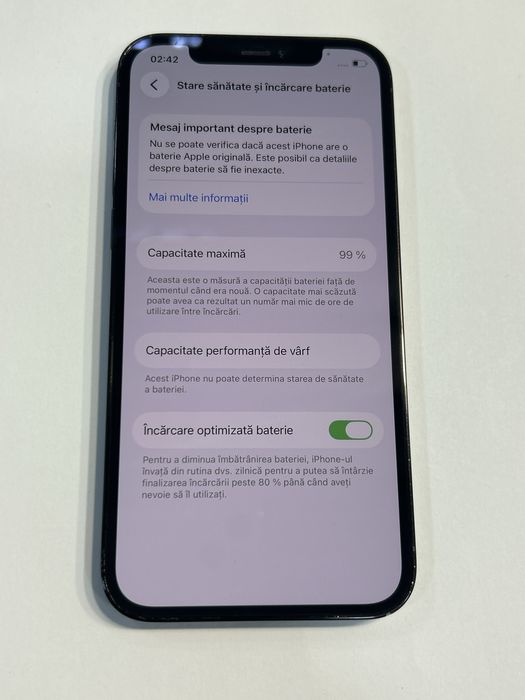 iPhone 12 PRO / 256 GB / 99% Battery