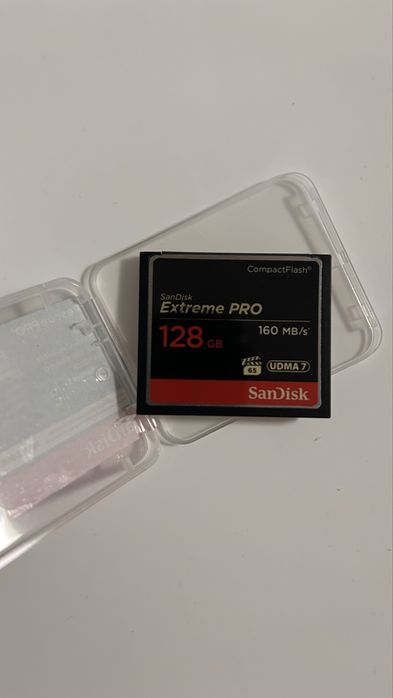 Card CompactFlash SanDisk Extreme PRO 128GB, 160MB/s, UDMA 7