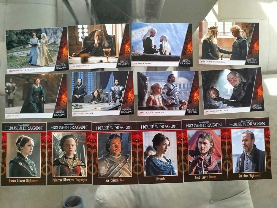 Домът на дракона / House of the Dragon колекционерски карти комплект