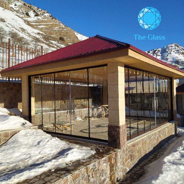 Современные стеклянные перегородки и конструкции  Качество + Гарантия!