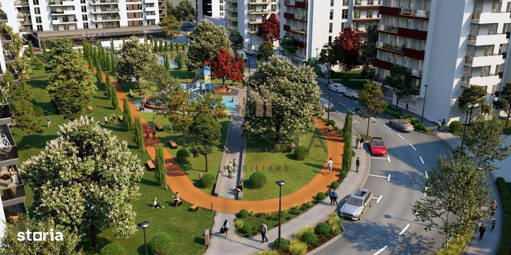 Apartament 3 camere de 80 mp, cladire nZEB, bloc nou, zona Iris