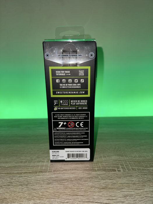 Kendama Johnny Raekes Broken Shape - Antiskid 2.0 maple & cherry