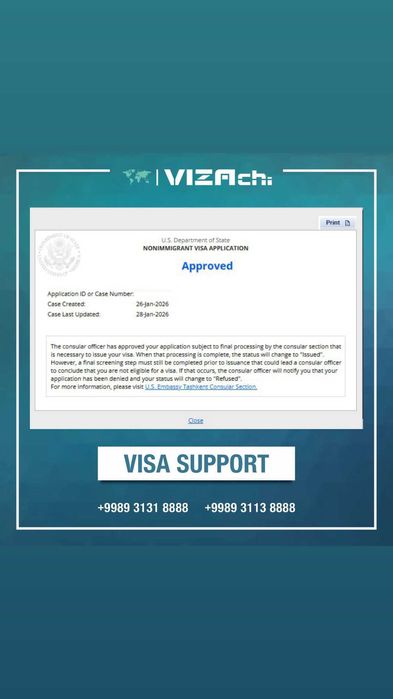 Amerika vizasi/ USA visa