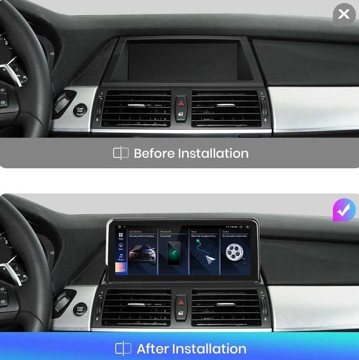 Мултимедия за BMW X5 E70 X6 E71 Android екран Навигация дисплей X5 X6