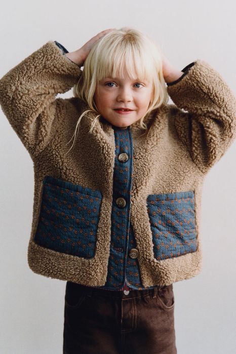 Palton copii ZARA marime 86 cm si 110