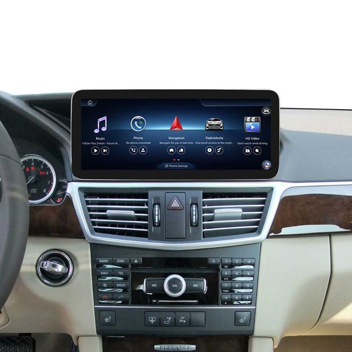 Мултимедия за MERCEDES Benz E Class W212 Android навигация дисплей