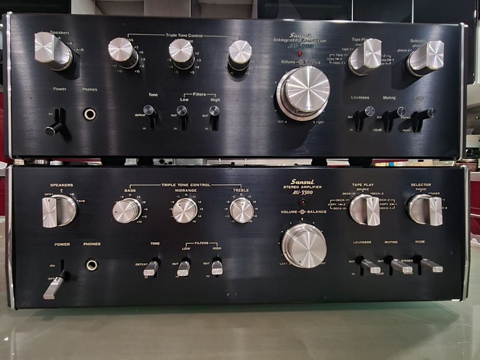 Amplificator  Sansui  AU- 5500  (servisat )