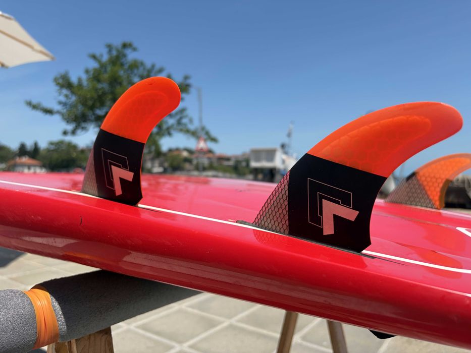 Карбонов Падъл Борд Сърф за вълни 425про / Full Carbon SUP Surf 425pro MadBox 8.6 foot