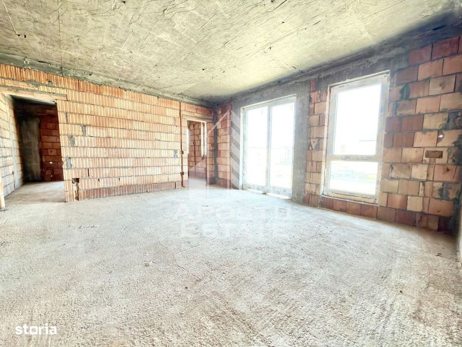 Apartamente cu 3 camere, etajul 1 la intrare in Giroc la asfalt — fotografia 1