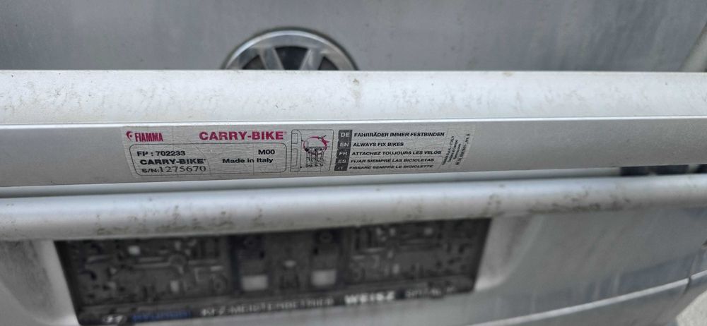 Стойка за колела VW Multivan T5,T6 Caravelle,