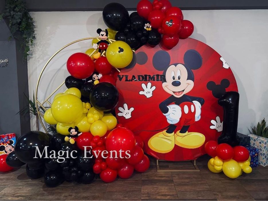 Platforma 360 Aranjamente florale/baloane, fum greu,artificii,decor