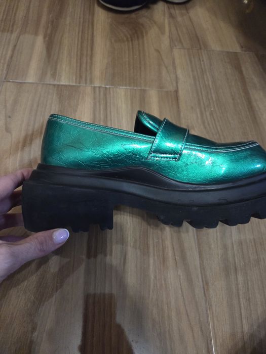 Мокасини с платформа