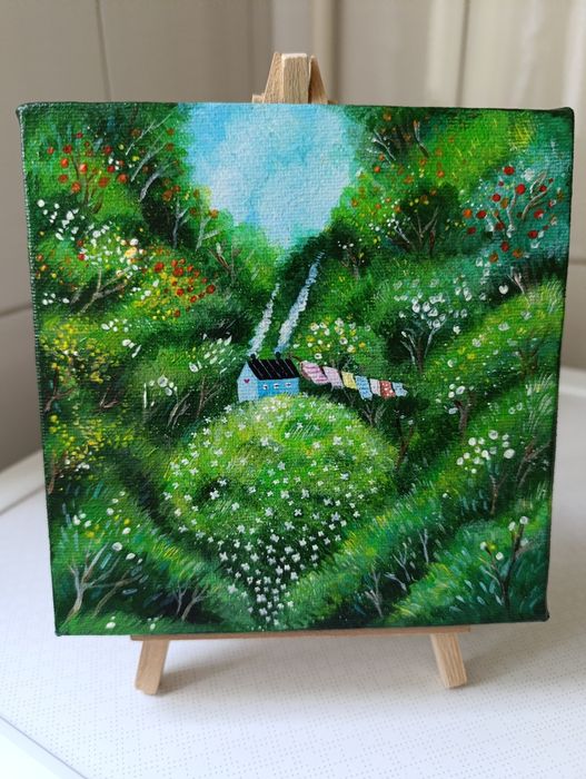 Продам мини картины на холсте