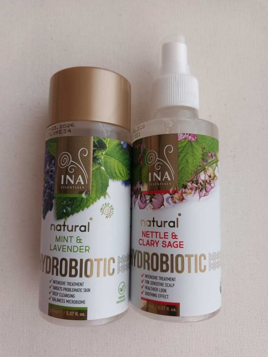 НОВИ Хидробиотик за коса и грижа срещу акне Ina Essentials- от 60лв!
