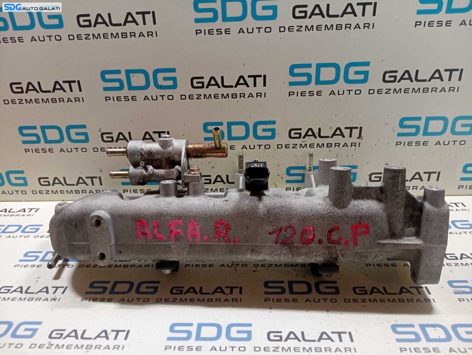 Galerie Admisie Aer cu Senzor Presiune Fiat Stilo 1.9 JTD 2001 - 2008 Cod 46761259 0281002510 [M5942]