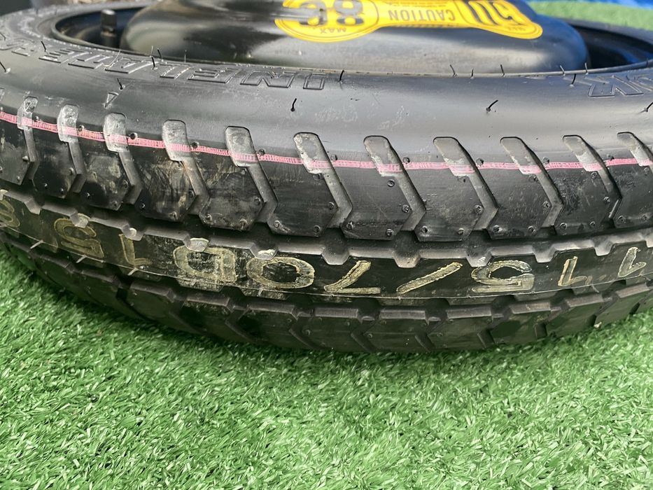 Roata rezerva slim îngustă OEM Mitsubishi Colț 115 70 R15 4X100