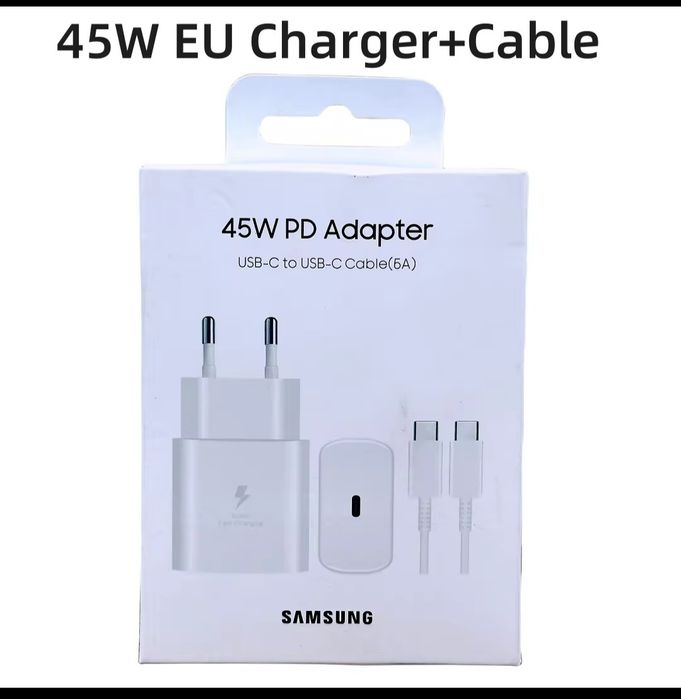 Încărcător ORIGINAL Samsung 45W Super FastCharger.