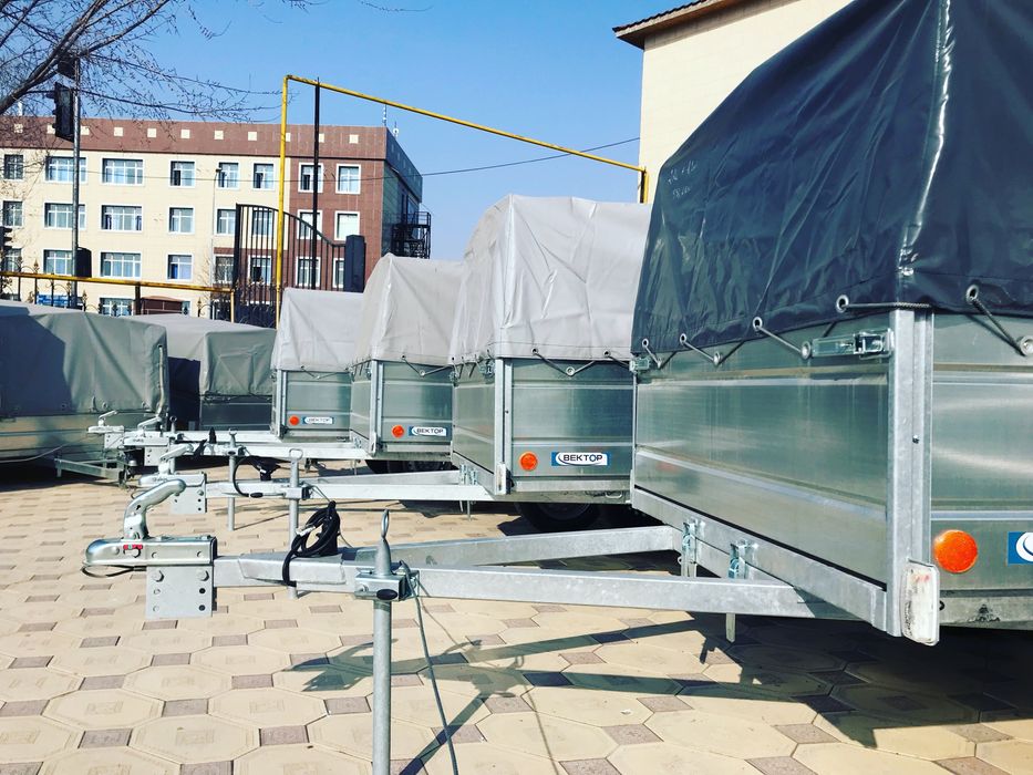 Легковые прицепы от Российского и Казахстанского производителя.