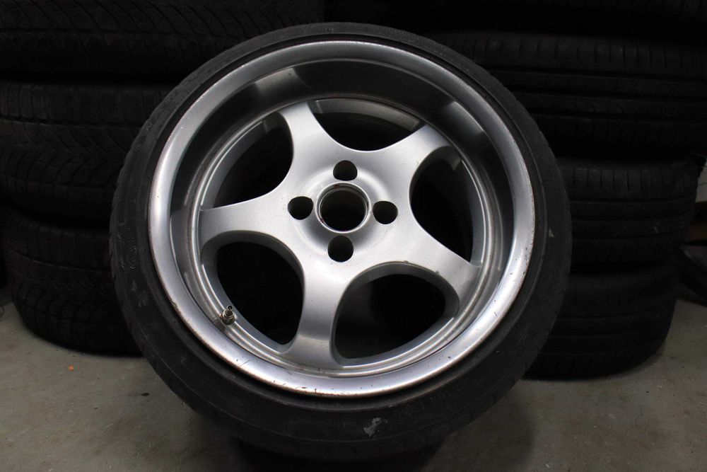 Jante Borbet T 4x100 pe 16 inch 9J u buza lata polish Golf Mk3 BMW Urs