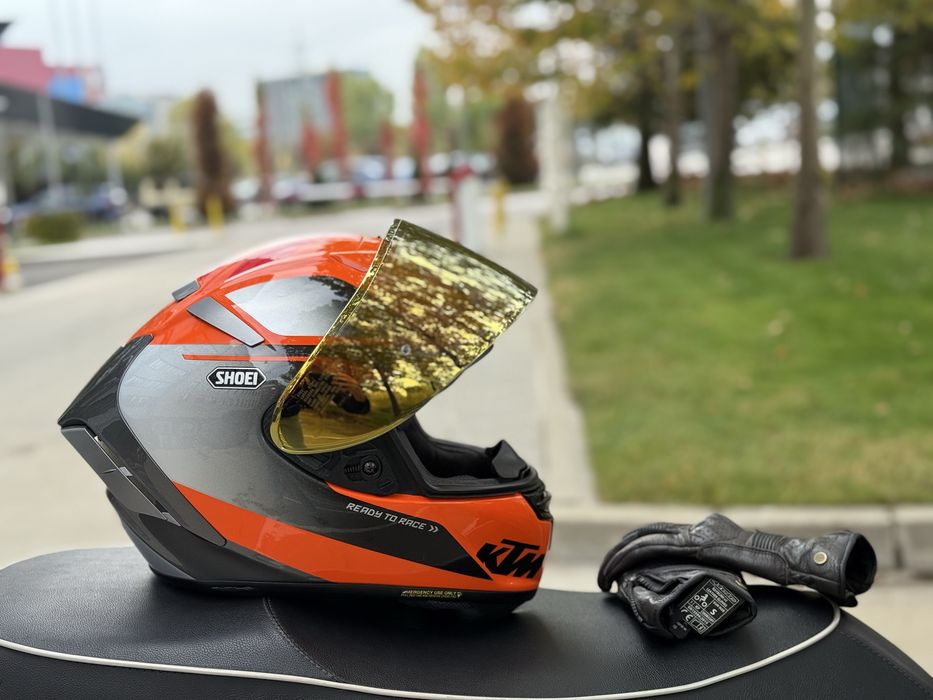 Shoei X-Sporit 3 - M/L + XS - KTM - Matt Black - Marquez
