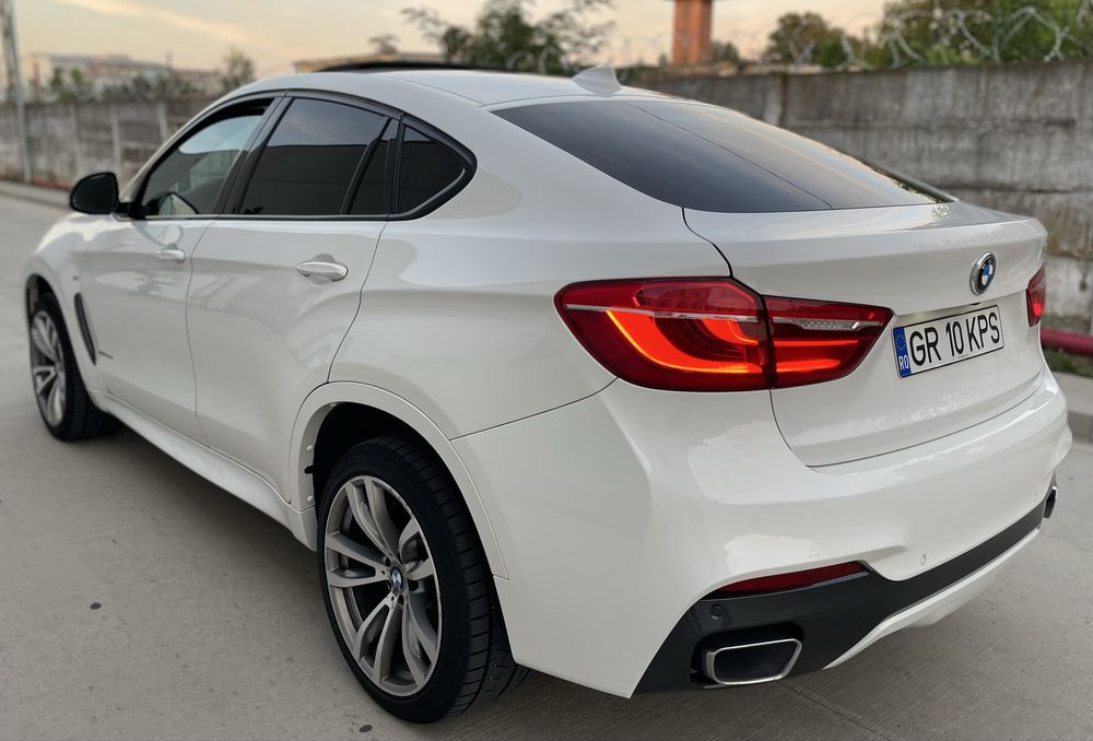 Bmw x6 3.0d 258cp x-drive o singura turbina harman kardon led