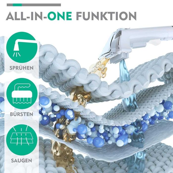 Aspirator injectie extractie Haushof pentru masina, canapele, tapiteri