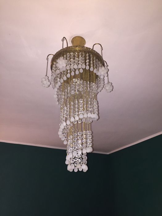 Люстра хрустальная Чехия