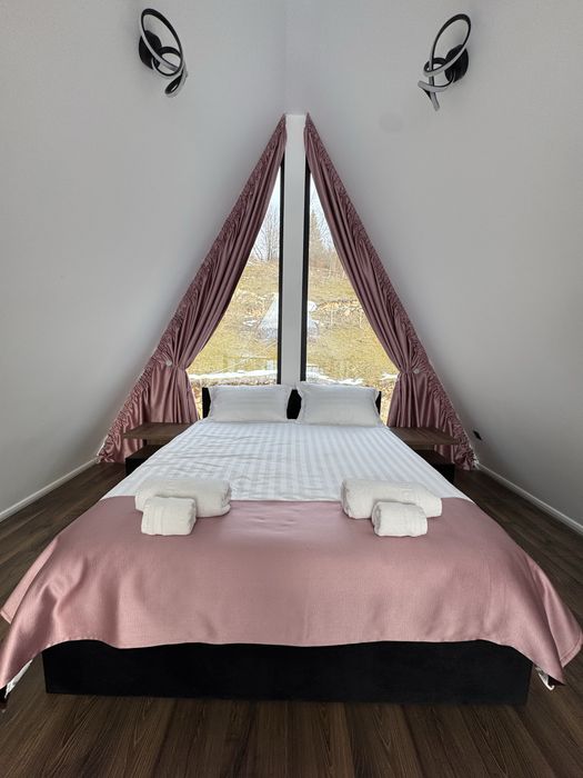 Cabana A Frame In Jomp Craciun DISPONIBIL