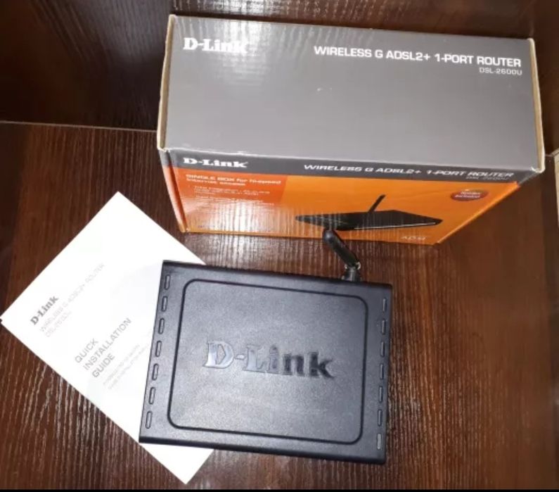 Модем ADSL-роутер D-Link DSL-2600U